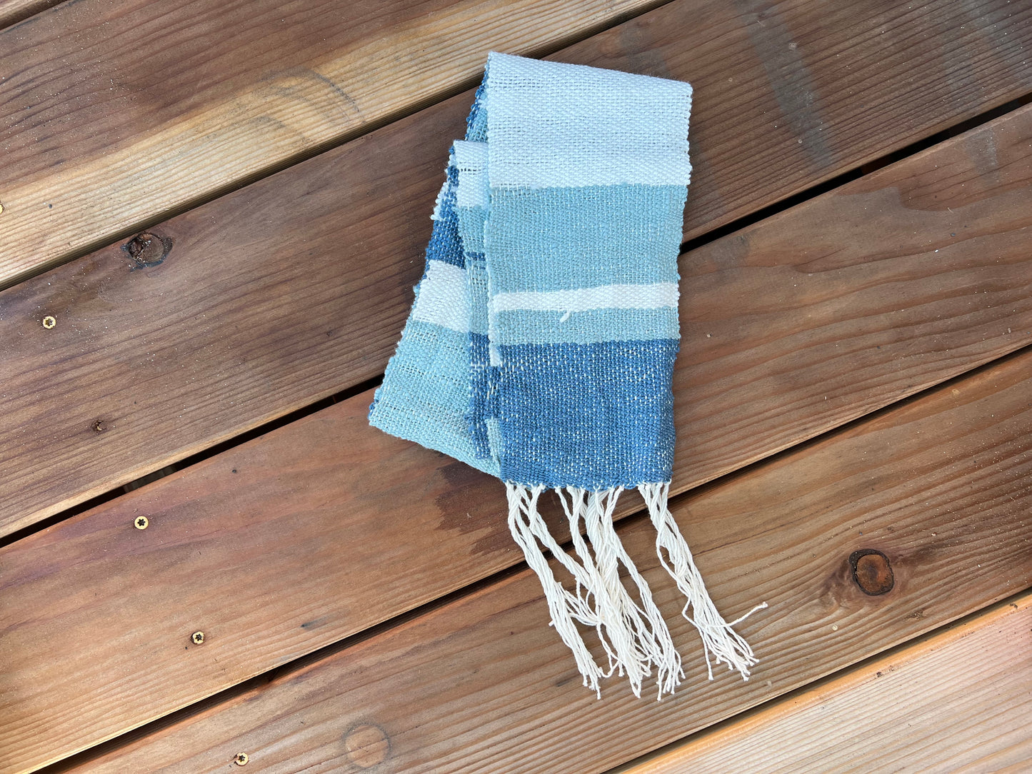 The Little Loom Blue Skies Scarf Set